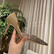 Jimmy Choo Love Degrade Glitter Golden 85 Pumps - 1