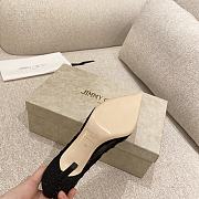 Jimmy choo 'romy' patent leather & pvc Heels - 5