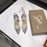 Christian Louboutin Spikaqueen Mix MagicMultiLin AB 100 mm - 2