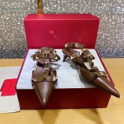 ROMAN STUD CALFSKIN PUMP FONDANT 40 MM - 3