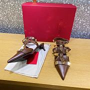 ROMAN STUD CALFSKIN PUMP FONDANT 40 MM - 2