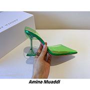 AMINA MUADDI Holli Glass heels - 5