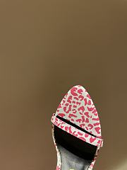 TOM FORD SHINY BLOSSOM LEATHER PADLOCK POINTY NAKED SANDAL W2272T-LKD002 - 4