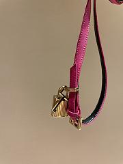 TOM FORD PINK LEATHER PADLOCK POINTY NAKED SANDAL W2272T-LKD002 - 6