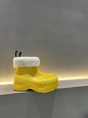 Bottega Veneta Yellow Short Winter Boots - 2
