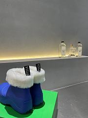 Bottega Veneta Blue Short Winter Boots - 2