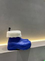 Bottega Veneta Blue Short Winter Boots - 3