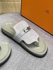 Hermes Sandal Slide Leather Locker - 3