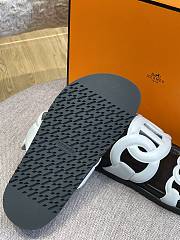 Hermes Sandal Slide White Rings Locker - 2