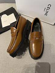 CELINE Loafers In Brown  - 1