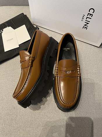 CELINE Loafers In Brown 