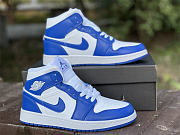 Air Jordan 1 Mid Kentucky Blue (W)  BQ6472-104 - 6