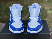Air Jordan 1 Mid Kentucky Blue (W)  BQ6472-104 - 5