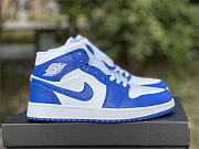 Air Jordan 1 Mid Kentucky Blue (W)  BQ6472-104 - 2