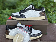 Louis Vuitton Travis Scott Fragment Air Jordan 1 Low OG CM7866-126 - 4