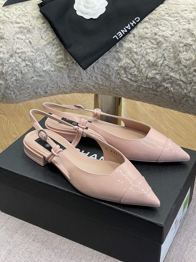 Chanel Slingbacks Pink 001 - 1