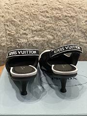 Louis Vuiton Sling Heels White - 5