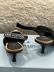 Louis Vuiton Sling Heels Beige - 6