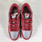 Nike Dunk Low Retro Medium Grey Varsity Red UNLV (GS) (2021) CW1590 002 - 5
