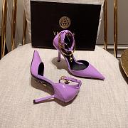 Versace Safety Pin Pumps Purple - 3