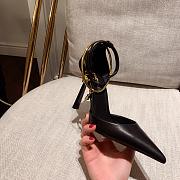 Versace Safety Pin Pumps Black - 2