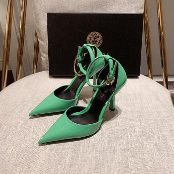Versace Safety Pin Pumps Mint