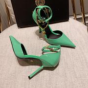 Versace Safety Pin Pumps Mint - 5