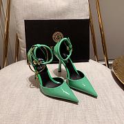 Versace Safety Pin Pumps Mint - 3