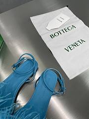 Bottega Veneta Blue Feather Dot Sandals - 4