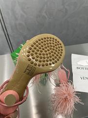 Bottega Veneta Pink Feather Dot Pumps - 5