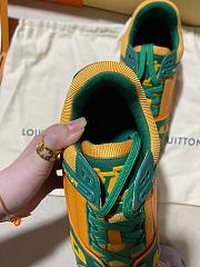 LV TRAINER SNEAKER GREEN YELLOW - 3