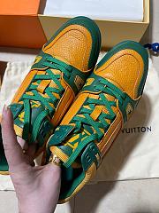 LV TRAINER SNEAKER GREEN YELLOW - 2