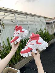 Prada Cloudbust Thunder Technical Fabric Pink White - 2