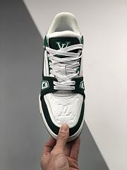 LV TRAINER SNEAKER DARK GREEN  - 5