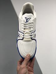 LV TRAINER SNEAKER BLUE  - 3