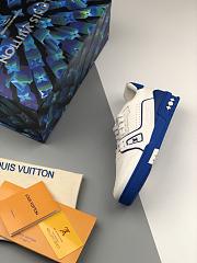 LV TRAINER SNEAKER BLUE  - 2