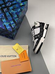 LV TRAINER SNEAKER BLACK TRIPLE  - 3