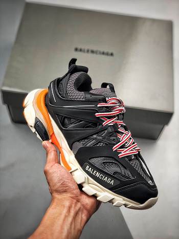 Balenciaga Track Trainer Black Orange