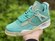 Off-White x Air Jordan 4 Sail Neptune/Tiffany Green CV9388-102 - 3