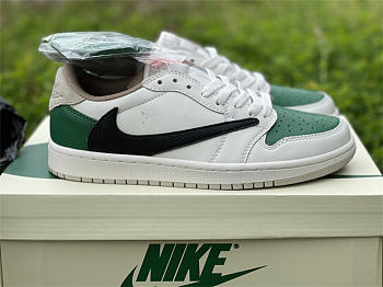 Air Jordan 1 Low 'Travis Scott x Green Fragment' CV9388-102
