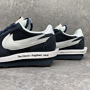 FRAGMENT DESIGN X SACAI X NIKE LDWAFFLE BLACKENED BLUE DH2684-400 - 3