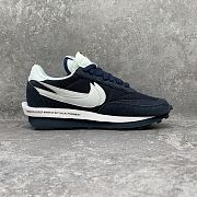 FRAGMENT DESIGN X SACAI X NIKE LDWAFFLE BLACKENED BLUE DH2684-400 - 6