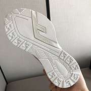 Fendi Flow Low top in pink nylon and suede - 3