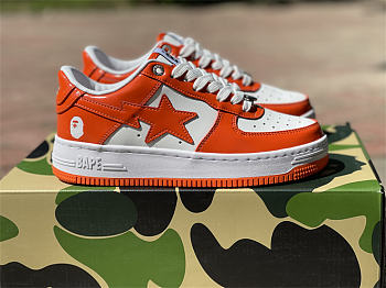 BAPE STA #3 M2 White Orange