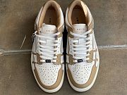 AMIRI Skel Top Low White Tan - 5