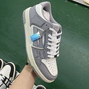 AMIRI Skel Top Low White Grey - 3