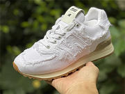 New Balance 574 White Furry - 3