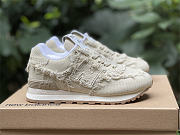 New Balance 574 Khaki Furry - 1