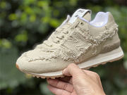 New Balance 574 Khaki Furry - 3
