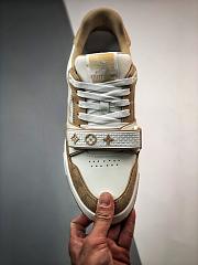 LOUIS VUITTON TRAINER SNEAKER BEIGE - 4